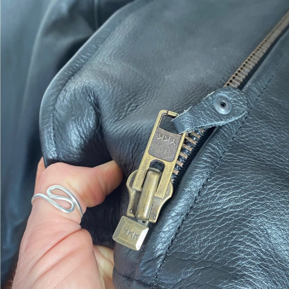 Unik LEATHER Jacket WMNS Large - Picture 9 of 11